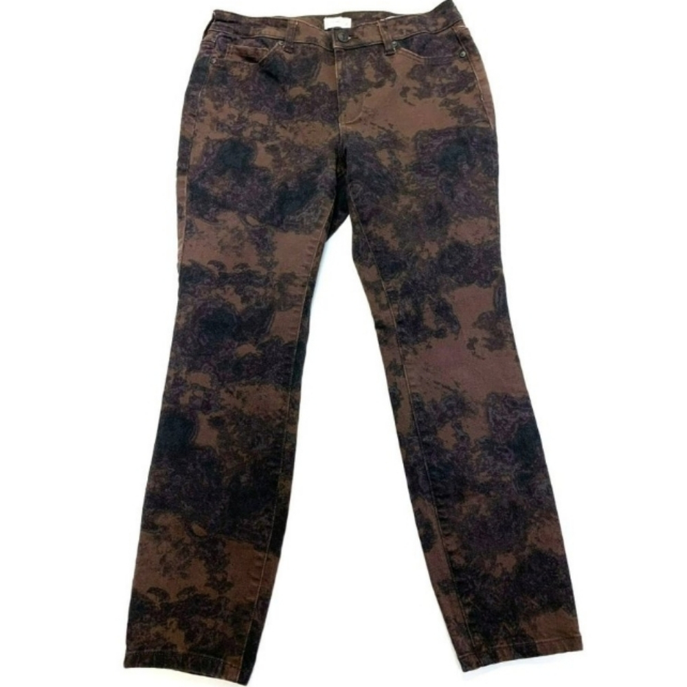 Tie Die Ankle Jeans